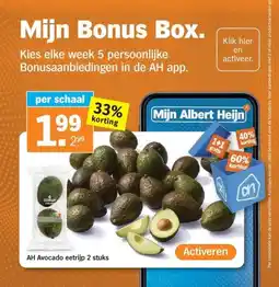 Albert Heijn Mijn Bonus Box. aanbieding