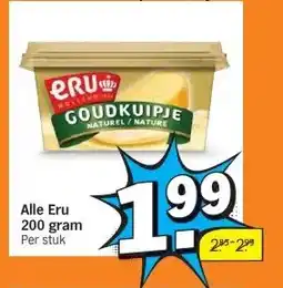 Albert Heijn Alle Eru 200 gram aanbieding