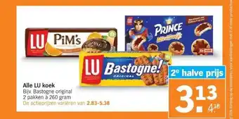 Albert Heijn Alle LU koek aanbieding