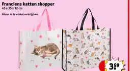 Kruidvat Franciens katten shopper aanbieding