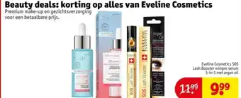 Kruidvat Beauty deals: korting op alles van Eveline Cosmetics aanbieding