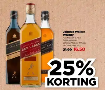 PLUS Johnnie Walker Whisky aanbieding