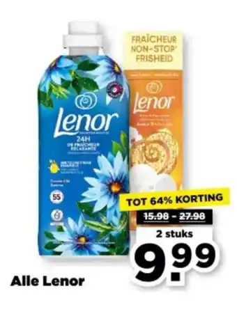 PLUS Alle Lenor aanbieding