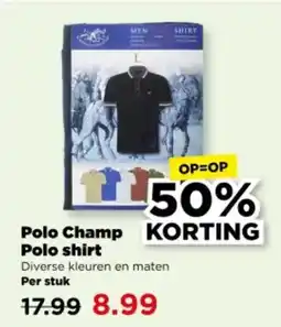 PLUS Polo Champ aanbieding
