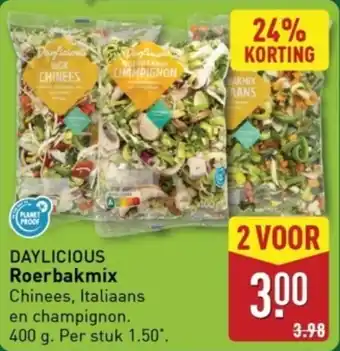 ALDI Daylicious roerbakmix aanbieding
