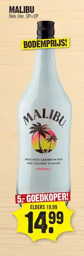 Super Dirck 3 Malibu aanbieding