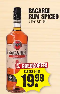 Super Dirck 3 Bacardi rum spiced aanbieding