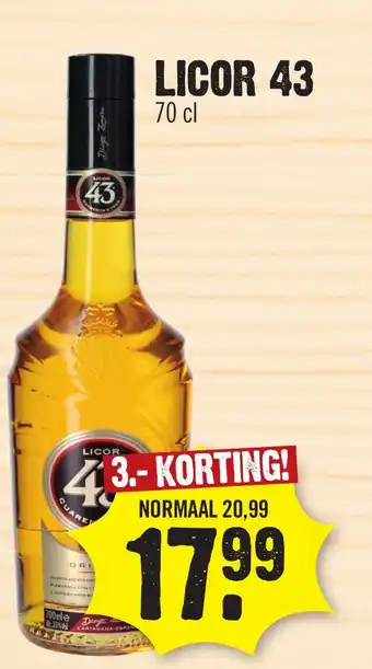 Super Dirck 3 Licor 43 aanbieding