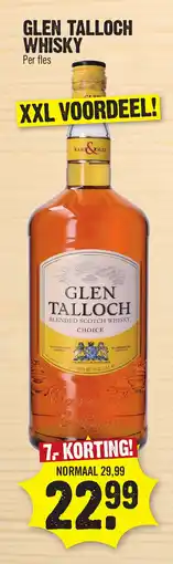 Super Dirck 3 Glen talloch whisky aanbieding