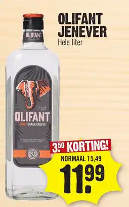 Super Dirck 3 Olifant jenever aanbieding