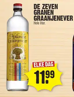 Super Dirck 3 De zeven granen graanjenever aanbieding