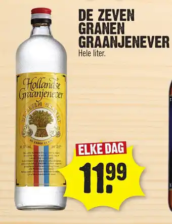 Super Dirck 3 De zeven granen graanjenever aanbieding