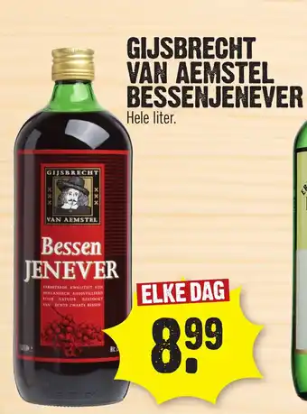 Super Dirck 3 Gijsbrecht van aemstel bessenjenever aanbieding