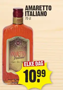 Super Dirck 3 Amaretto italiano aanbieding