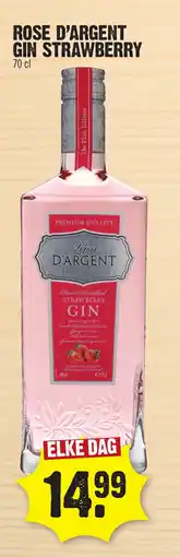Super Dirck 3 Rose d'argent gin strawberry aanbieding