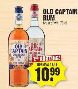 Super Dirck 3 Old captain rum aanbieding