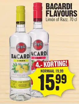 Super Dirck 3 Bacardi flavours aanbieding