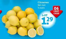 Hoogvliet Citroenen aanbieding