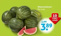 Hoogvliet Watermeloen aanbieding
