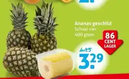 Hoogvliet Ananas geschild aanbieding