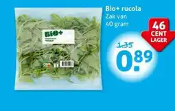 Hoogvliet Bio+ rucola aanbieding