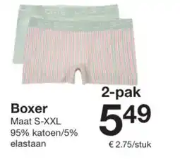 Zeeman Boxer aanbieding