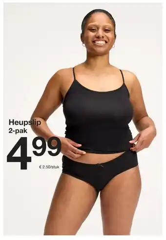 Zeeman Heupslip 2 pak aanbieding