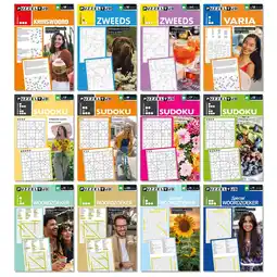 Marskramer Puzzelboeken 12 assorti aanbieding