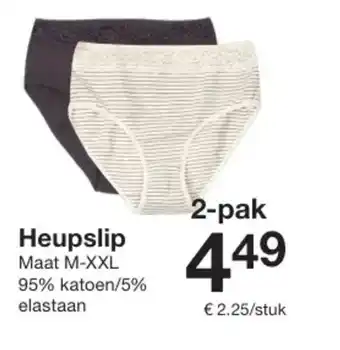 Zeeman Heupslip aanbieding