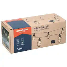 Marskramer Tuinverlichtingslinger op zonne energie 3,8m aanbieding