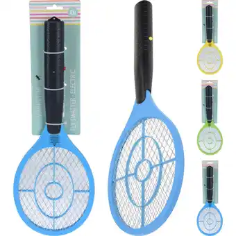 Marskramer Vliegenmepper elektrisch 46cm assorti kleur aanbieding