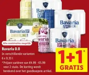 Lidl Bavaria 0.0 aanbieding