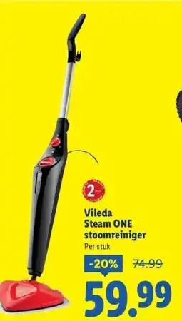 Lidl Vileda Steam ONE stoomreiniger aanbieding