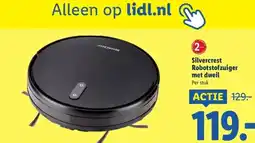 Lidl Silvercrest Robotstofzuiger met dweil aanbieding