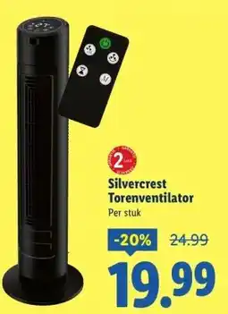 Lidl Silvercrest Torenventilator aanbieding