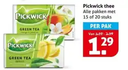 Hoogvliet Pickwick thee aanbieding