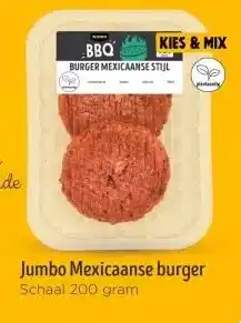 Jumbo Jumbo Mexicaanse burger aanbieding
