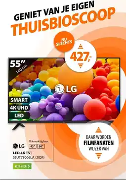 Expert LG 55UT73006LA (2024) aanbieding
