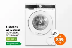 Expert Siemens WG46G2Z9NL extraKlasse aanbieding