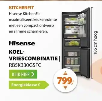 Expert Hisense RB5K330GSFC aanbieding