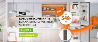 Expert Beko B5RCNA366HG HARVESTfresh Selective Line Grijs aanbieding