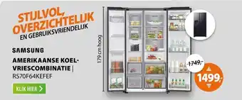 Expert Samsung RS70F64KEFEF aanbieding