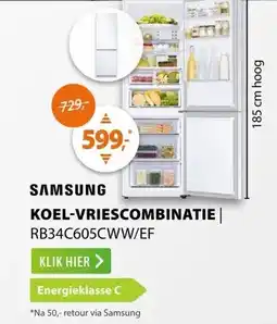Expert Samsung RB34C605CWW/EF aanbieding