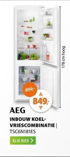Expert AEG TSC6N181ES aanbieding