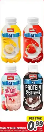 Dekamarkt Müller müllermilk aanbieding