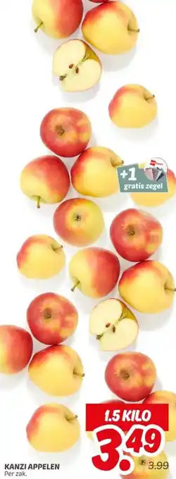 Dekamarkt Kanzi appelen aanbieding