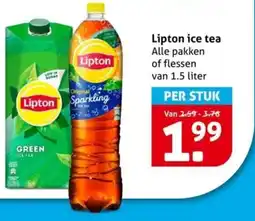 Hoogvliet Lipton ice tea aanbieding