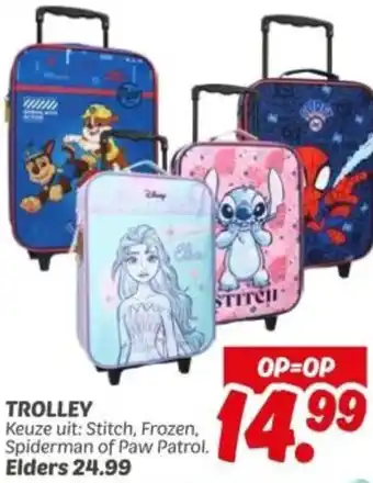 Dekamarkt Trolley aanbieding