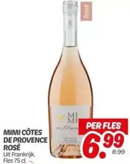 Dekamarkt Mimi côtes de provence rosé aanbieding