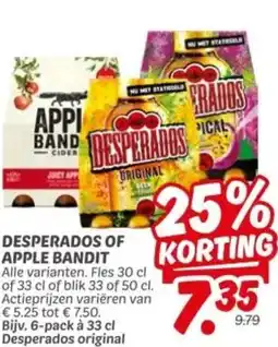 Dekamarkt Desperados of apple bandit aanbieding